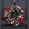 12 Pcs Red Birds Cardinal with Clip on Christmas Tree Decoration Artificial Red Birds with Feathers for Wreath Ornaments