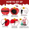 14 FT Lighted Christmas Inflatable Decoration, Giant Inflatable Santa Claus with Large Gift Bag, Blow Up Yard Decorations with Built-in LED