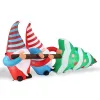 7 FT Lighted Christmas Inflatable Decoration, Inflatable Gnomes Pulling Christmas Tree, Funny Blow Up Yard Decorations with Built-in LED