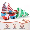 7 FT Lighted Christmas Inflatable Decoration, Inflatable Gnomes Pulling Christmas Tree, Funny Blow Up Yard Decorations with Built-in LED