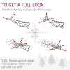 Traditional Christmas Tree 34.75 Inches for Outdoor