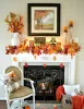 2 Pack Fall Garland Maple Leaf, 5.9Ft/Piece 7 Colors Hanging Vine Garland Artificial Autumn Foliage Garland Thanksgiving Decor for Home