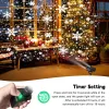 Christmas Snowflake Projector Lights Outdoor,Timer Setting Double Head Snowfall Led Lights Waterproof,Landscape Decorative Lighting