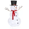 Replace 6217528360*60*120cm 30.00V 3.60W Snowman Snow Fleece Garden Snowman Decoration White