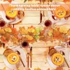Fall Decor, 2 Pack Fall Garland for Mantle, Fall Decorations for Home, Thanksgiving Decor for Thanksgiving Decorations Indoor, Autumn