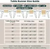 Boho Table Runner for Thanksgiving Fall Christmas Home Decor with Tassels 72 Inches Long Pottery barn Furniture Farmhouse Rustic Macrame