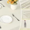 Fall Tablecloth Rectangle Linen Table Cloth Rectangle Table Waterproof Fabric Tablecloths Rectangular Wrinkle Free Wipeable Dining Cover