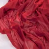 Red Fall Thanksgiving Cheesecloth Table Runner Boho Rustic Gauze 120 inch 10FT Cheese Cloth Runner for Wedding Party Baby Shower Birthday