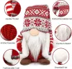 Gnome Christmas Decorations Ornaments Santa Swedish Nordic Tomte Elf Stuffed Dwarf Thanksgiving Valentines Birthday Christmas Gnomes Plush