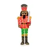 5 FT Lighted Christmas Nutcracker with Glitter Sword for Outdoor