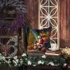 Welsh Springer Spaniel and Santa Claus Throw Pillow Machine Washable, Indoor Outdoor Decorative Pillow for Couch, Bed or Patio, 18Hx18W