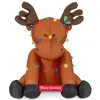 8.5 Feet Tall Christmas Inflatable Reindeer with 24 LED String Lights