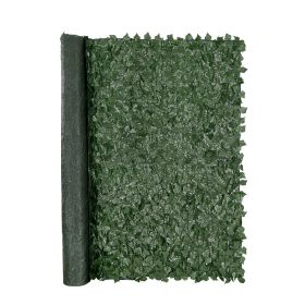 VEVOR Ivy Privacy Fence, 96 x 72 in Artificial Green Wall Screen, Greenery Ivy Fence with Mesh Cloth Backing and Strengthened Joint, Faux Hedges Vine