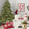 5FT Pre-Lit Christmas Tree, Artificial Fake Christmas Tree with 350 Lights, 1129 PE & PVC Mixed Branch Tips, Xmas Tree for Indoor and