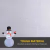 12FT Giant Inflatable Snowman, Christmas Blow Up Snowman with Rotating Colorful LED Light for Indoor, Outdoor, Yard