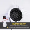 8'Christmas Inflatables Outdoor Decorations Snowman, Blow-Up Yard Christmas Decor with LED Lights Display