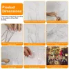 3 Sets of Reindeer Family Lighted 2D Christmas Deer Decoration Warm Yellow Light 3 Lighting Modes Buck Doe Fawn Indoor Outdoor Christmas