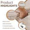 GO 8-piece Outdoor Wicker Sofa Set, Rattan Sofa Lounger, With Colorful Pillows, Conversation Sofa, For Patio, Garden, Deck, Brown Wicker, Beige Cushio