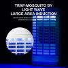 Bug Zapper Black Hanging Electronic Insect Killer With Mosquito lamp for Indoor Home Bedroom, Kitchen, Office