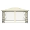 Gazebo with Nets 9.8'x13.1'x8.7' Cream