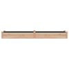 Garden Raised Bed with Liner 94.5"x17.7"x9.8" Solid Wood Fir