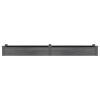 Garden Raised Bed with Liner Gray 94.5"x17.7"x9.8" Solid Wood Fir