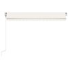 Automatic Retractable Awning 157.5"x118.1" Cream