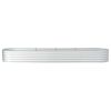 Garden Raised Bed 157.5"x31.5"x17.3" Galvanized Steel Silver