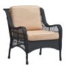 6-Piece Patio Furniture Set, Hand-woven Rattan Outdoor Conversation Set for Backyard, 3 Seater Sofa, 2 Single Chair and 1 Coffee Table