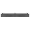 Garden Raised Bed with Liner Gray 94.5"x23.6"x9.8" Solid Wood Fir