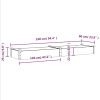 Garden Raised Bed with Liner Brown 94.5"x23.6"x9.8" Solid Wood Fir