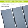 3Pcs Outdoor Adirondack Chairs Patio Lawn Chairs with Side Table,for Deck Garden Backyard Balcony,Dark Grey
