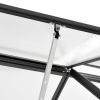 Greenhouse Anthracite Aluminum 26.6 ft¬≤