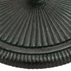Umbrella Base Green 17.7"x17.7"x11.8" Cast Iron