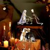 Halloween Skull Skeleton Ghost Bridegroom Bride Couple Human Skeleton Decoration Props