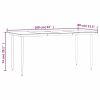 7 Piece Patio Dining Set Poly Rattan