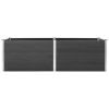Garden Raised Bed 78.7"x19.7"x35.8" WPC Gray